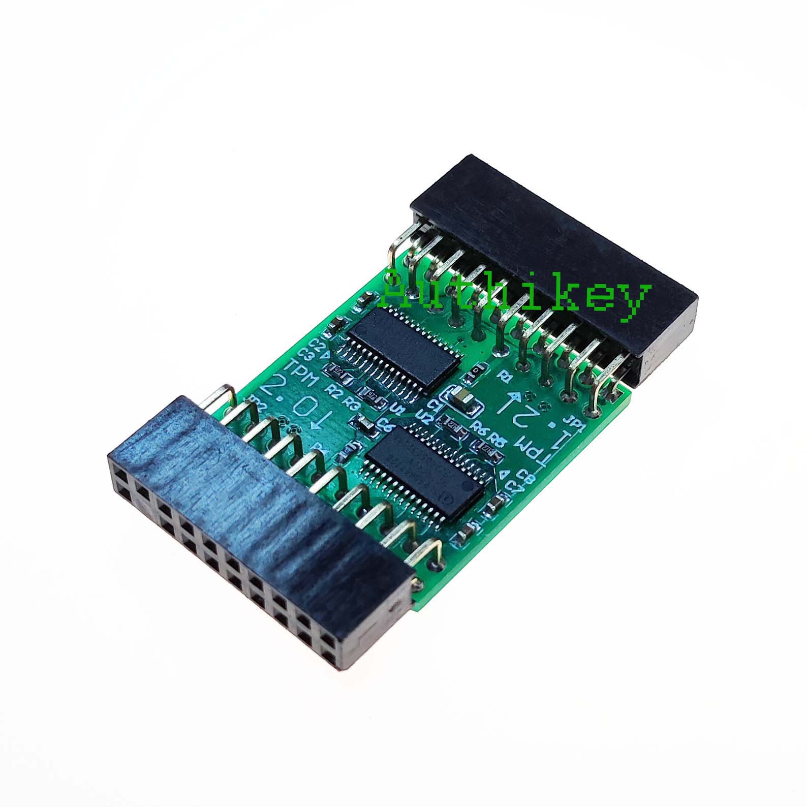 Front of the Authikey 2-in-1 reversible TPM module