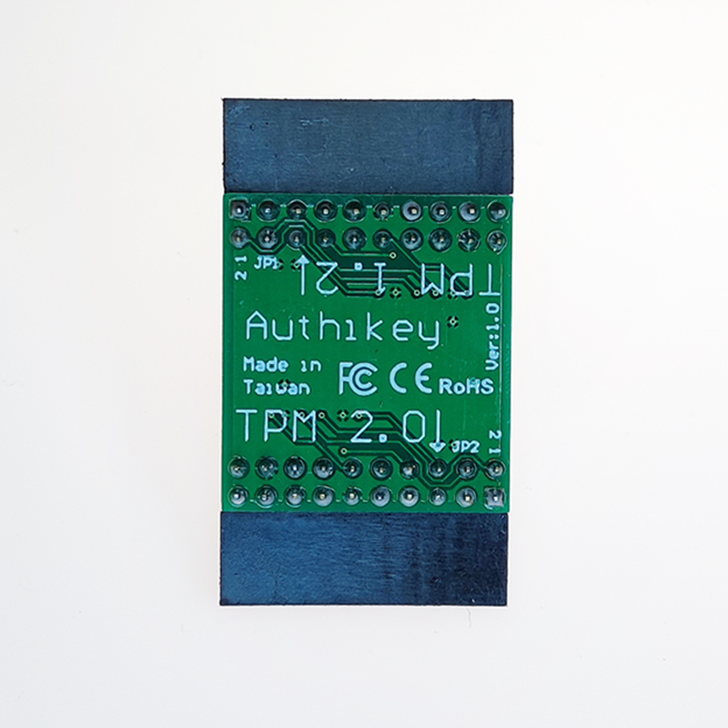 Back of the Authikey 2-in-1 reversible TPM module