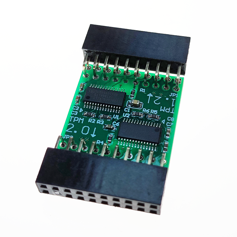Authikey TPM module with the ASUS / Gigabyte adapter board